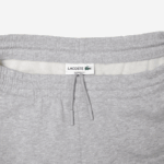 Men Lacoste V0ZN1061 Grey Chine CCA Tapered Fit Fleece Trackpants - Image 6