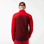 Men Lacoste V0ZN1076 Bordeaux Red 6HJ SPORT Thermal Golf Jacket - Image 3