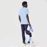 Men Lacoste V0ZN107 Blue HBP Regular Fit Jersey T-Shirt - Image 2