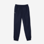 Men Lacoste V0ZN1089 Navy Blue 166 SPORT Side Prints Tennis Trackpants - Image 4