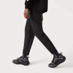Men Lacoste V0ZN1091 Black C31 SPORT Zippered Bottom Pants - Image 2