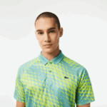 Men Lacoste V0ZN111 Mint ZLI Tennis x Novak Djokovic Fan Version Polo - Image 2