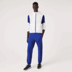 Men Lacoste V0ZN1130 Blue BDM Light Trackpants - Image 4