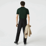 Men Lacoste V0ZN1131 Black 031 Light Trackpants - Image 3