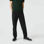 Men Lacoste V0ZN1131 Black 031 Light Trackpants - Image 6