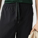 Men Lacoste V0ZN1131 Black 031 Light Trackpants - Image 7