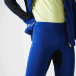 Men Lacoste V0ZN1138 Blue Black White PHK SPORT Leggings - Image 2