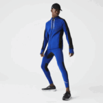 Men Lacoste V0ZN1138 Blue Black White PHK SPORT Leggings