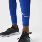Men Lacoste V0ZN1138 Blue Black White PHK SPORT Leggings - Image 6