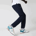 Men Lacoste V0ZN1151 Navy Blue 166 SPORT Tennis Fleece Trackpants - Image 2