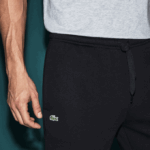 Men Lacoste V0ZN1151 Navy Blue 166 SPORT Tennis Fleece Trackpants - Image 6