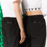 Men Lacoste V0ZN1175 Black 031 LIVE x Minecraft Nylon Trackpants - Image 7