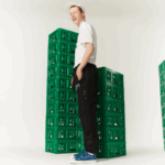 Men Lacoste V0ZN1175 Black 031 LIVE x Minecraft Nylon Trackpants - Image 8