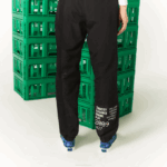 Men Lacoste V0ZN1175 Black 031 LIVE x Minecraft Nylon Trackpants - Image 10