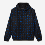 Men Lacoste V0ZN1195 Blue Black T92 SPORT Tennis Tracksuit - Image 6