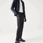 Men Lacoste V0ZN1195 Blue Black T92 SPORT Tennis Tracksuit - Image 8