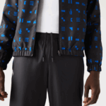 Men Lacoste V0ZN1195 Blue Black T92 SPORT Tennis Tracksuit - Image 9