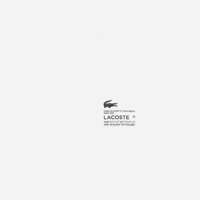 Men Lacoste V0ZN119 White 001 SPORT Slim Fit Stretch Jersey T-Shirt - Image 5