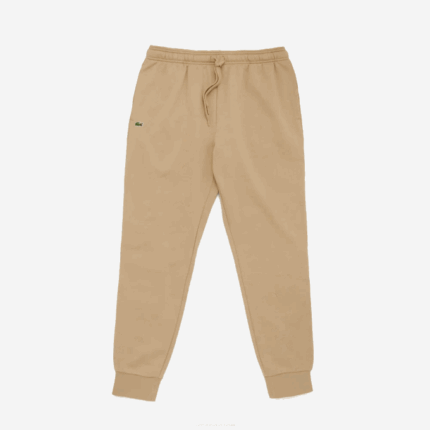 Men Lacoste V0ZN1202 Beige 02S SPORT Fleece Tennis Sweatpants