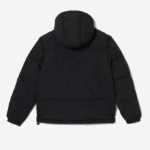 Men Lacoste V0ZN1210 Black 031 Quilted Water-Repellent Jacket - Image 6