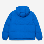 Men Lacoste V0ZN1213 Blue K1Q Quilted Water-Repellent Jacket - Image 6