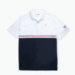 Men Lacoste V0ZN1218 White Navy Blue Red T56 Presidents Cup SPORT Polo