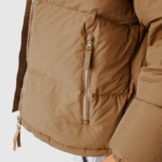 Men Lacoste V0ZN1231 Brown Z0W Quilted Water-Repellent Jacket - Image 11