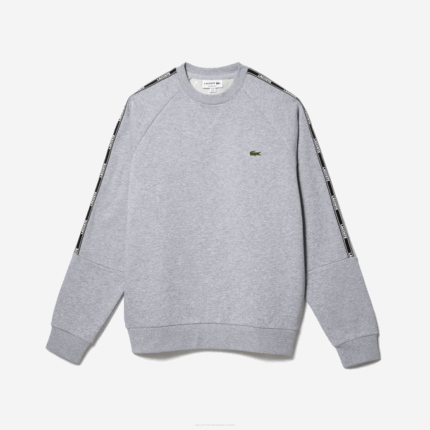 Men Lacoste V0ZN1246 Grey Chine CCA Cotton Sweatshirt