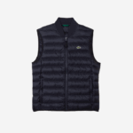 Men Lacoste V0ZN1253 Navy Blue HDE Padded Water-Repellent Vest - Image 5