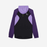 Men Lacoste V0ZN1255 Black Purple 6KB SPORT Packable Windbreaker - Image 5