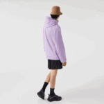 Men Lacoste V0ZN1256 Purple GFU Water-Repellent Parka - Image 2