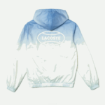 Men Lacoste V0ZN1280 Blue White Turquoise 3UX LIVE Light Pullover Windbreaker - Image 7