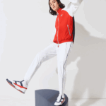 Men Lacoste V0ZN1287 Red White Navy Blue YY2 SPORT French Sporting Spirit Edition Water-Resistant Zip Jacket - Image 2