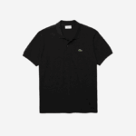 Men Lacoste V0ZN129 Grey EL6 Original L.12.12 Heathered Polo - Image 5