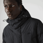 Men Lacoste V0ZN1317 Black 031 Detachable Hood Long Puffer Coat - Image 11