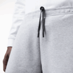 Men Lacoste V0ZN1355 Grey Chine CCA Reflective Print Shorts - Image 7