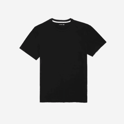 Men Lacoste V0ZN1383 Black 031 Short Sleeve Lounge T-Shirt