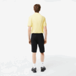 Men Lacoste V0ZN1390 Black 031 Stretch Cotton Blend Shorts - Image 3