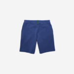Men Lacoste V0ZN1392 Blue Chine HJD Stretch Cotton Blend Shorts - Image 6