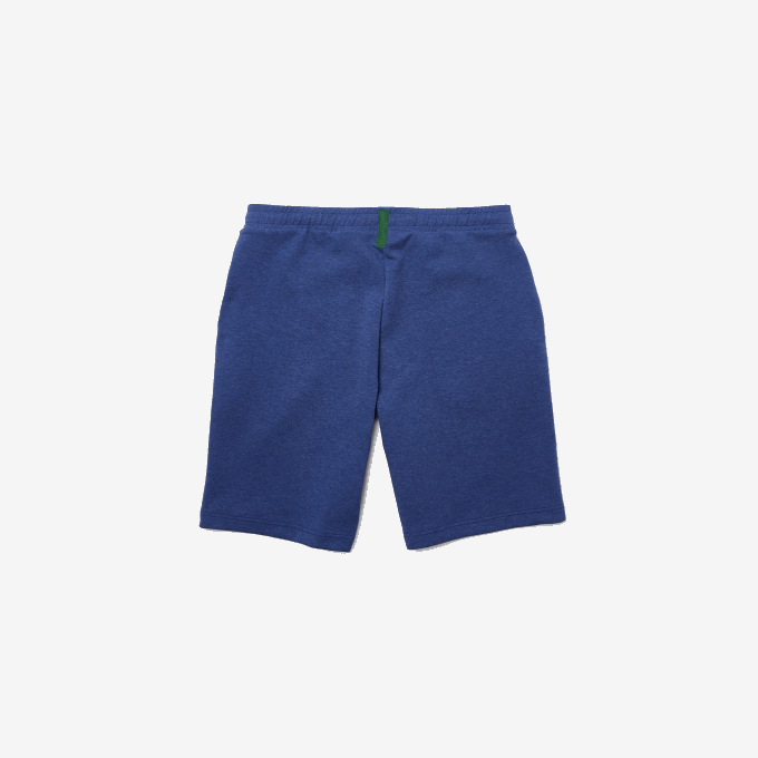 Men Lacoste V0ZN1392 Blue Chine HJD Stretch Cotton Blend Shorts - Image 6