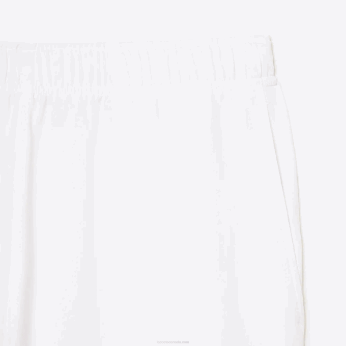 Men Lacoste V0ZN1409 White Navy Blue 522 SPORT Ultra-Light Shorts - Image 6
