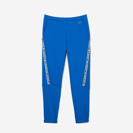 Men Lacoste V0ZN1460 Blue K1Q Printed Bands Trackpants