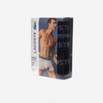 Men Lacoste V0ZN1463 Navy Blue VUC Microfiber Trunk 3-Pack - Image 6
