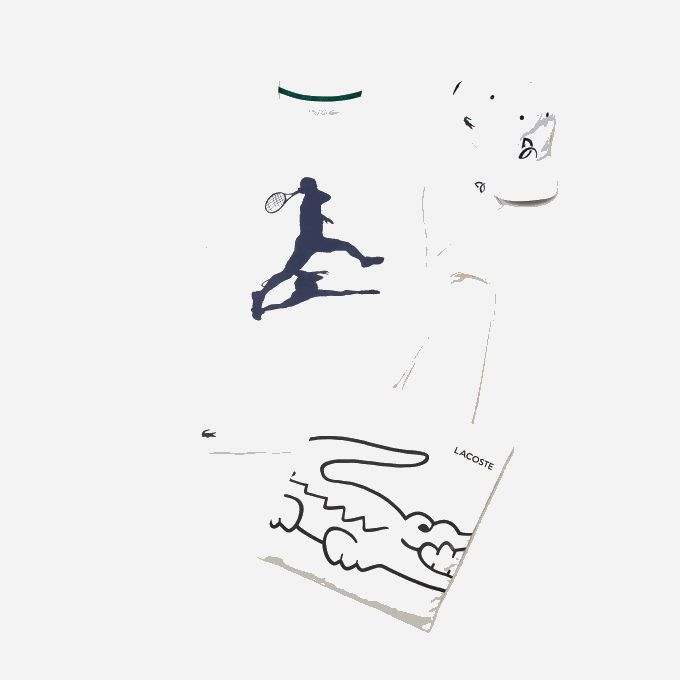 Men Lacoste V0ZN1483 White 001 SPORT x Novak Djokovic Pack - Image 4