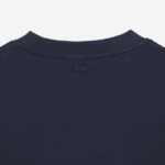 Men Lacoste V0ZN148 Blue XIE Loose Fit Long Sleeve Printed T-Shirt - Image 5