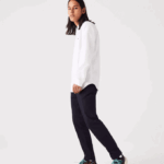 Men Lacoste V0ZN1494 White 001 Regular Fit Premium Cotton Shirt - Image 2