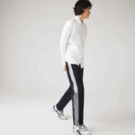 Men Lacoste V0ZN1494 White 001 Regular Fit Premium Cotton Shirt - Image 6