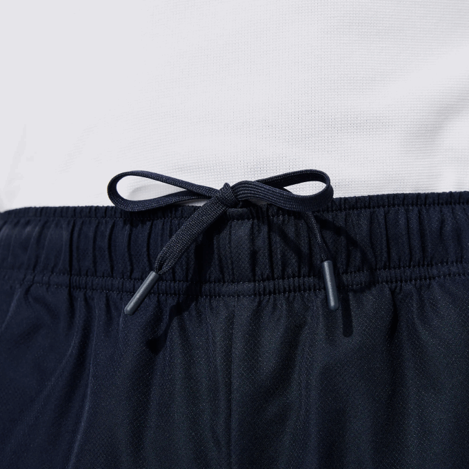 Men Lacoste V0ZN1506 Navy Blue Green MR0 SPORT Branded Side Bands Shorts - Image 8