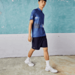 Men Lacoste V0ZN1532 Blue 78X SPORT x Novak Djokovic Light Stretch Shorts