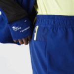 Men Lacoste V0ZN1544 Blue Flashy Yellow White 8Q6 SPORT Layered Shorts - Image 6
